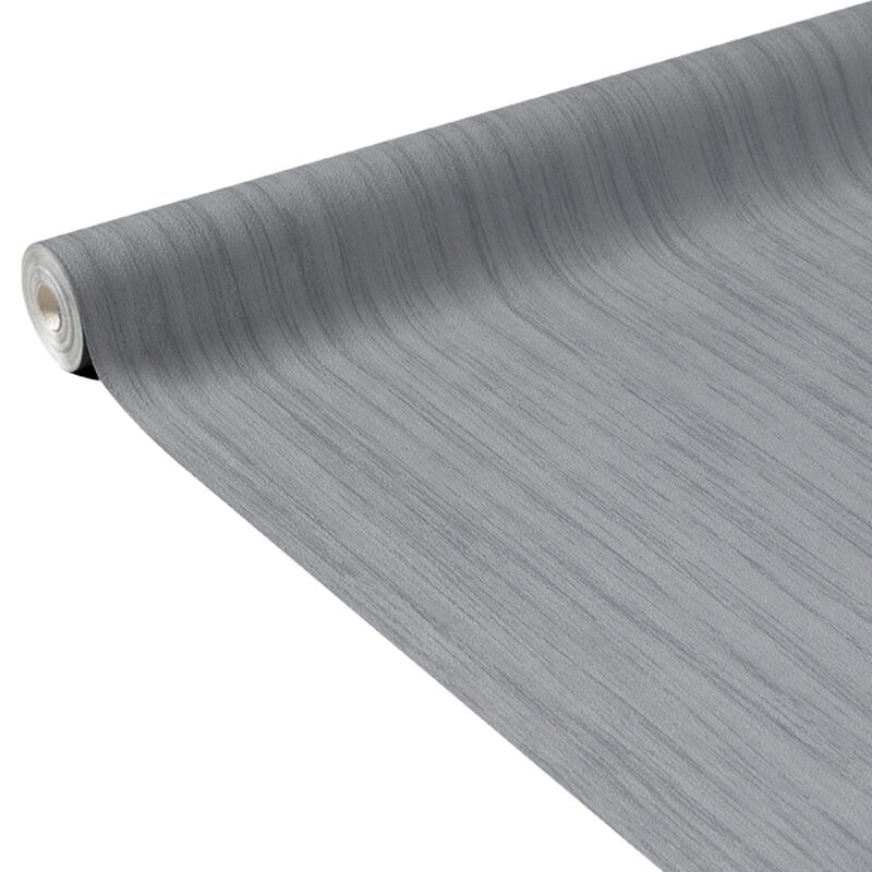 Papier peint FUNNY coloris gris ardoise