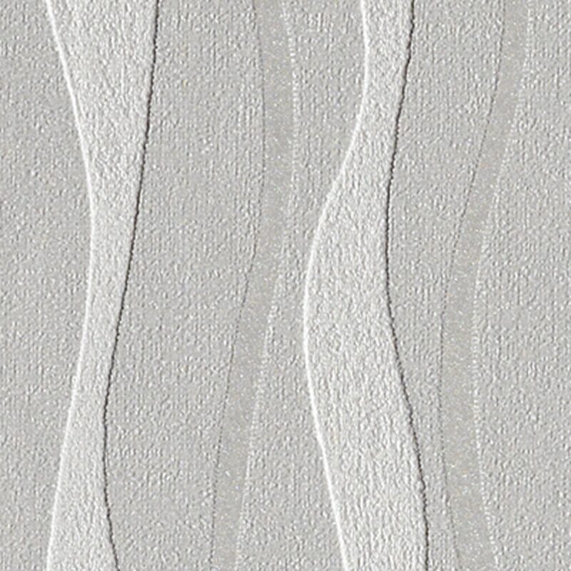Papier peint vinyle ENTRELAC coloris gris perle