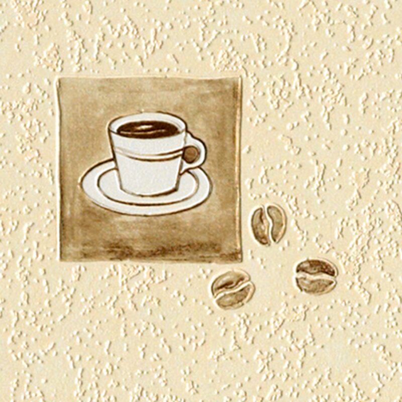 Papier peint vinyle EXPRESSO coloris sable beige