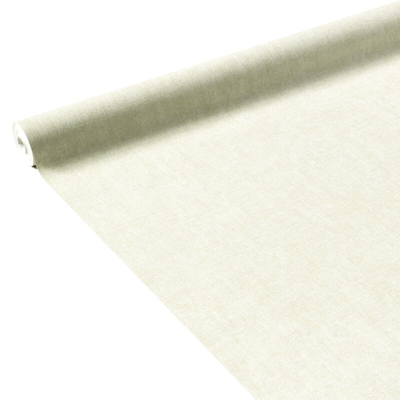 Papier peint intissé LIN coloris blanc