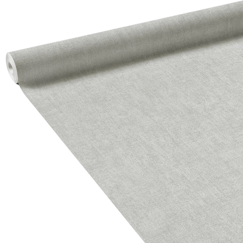 Papier peint intissé LIN coloris gris de lin