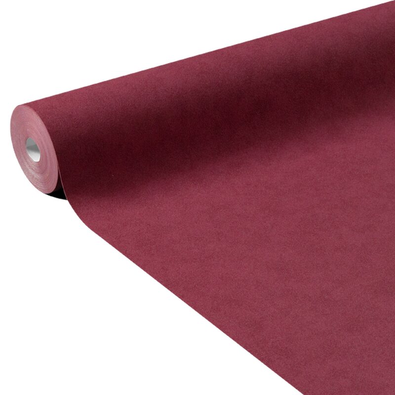 Papier peint intissé AKOYA coloris rose framboise