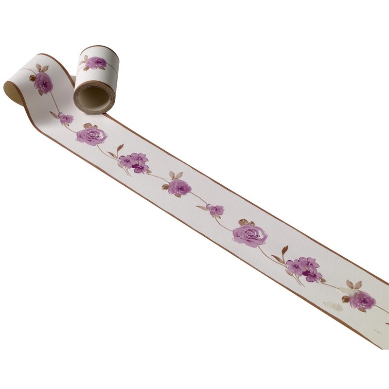 Frise LIBERTY FLOWER coloris blanc
