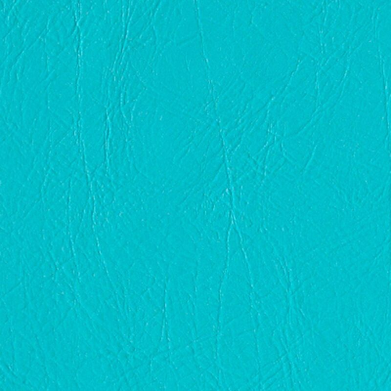 Papier peint intissé CRAZY CUIR coloris bleu turquoise