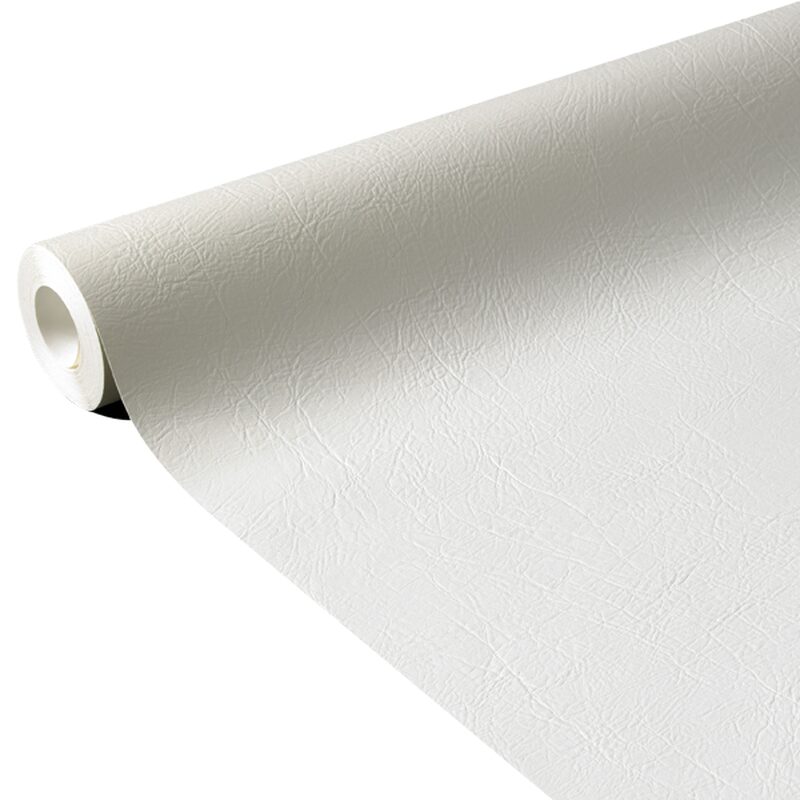 Papier peint intissé CRAZY CUIR coloris blanc