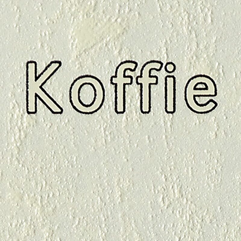 Papier peint vinyle ARABICA coloris écru