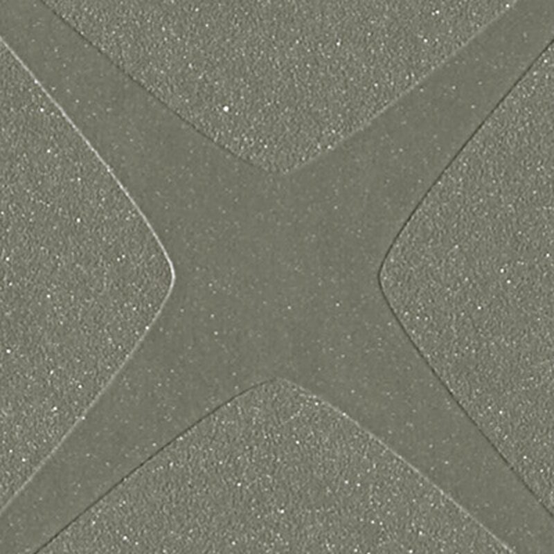 Papier peint intissé LUXURY GRID coloris gris beton nacre
