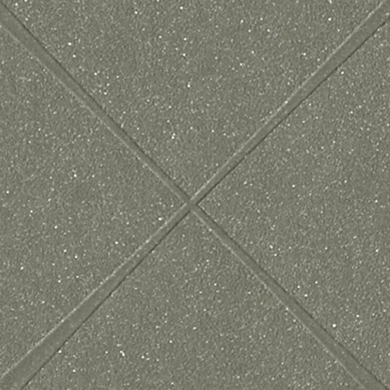 Papier peint intissé LUXURY GRID coloris gris beton nacre