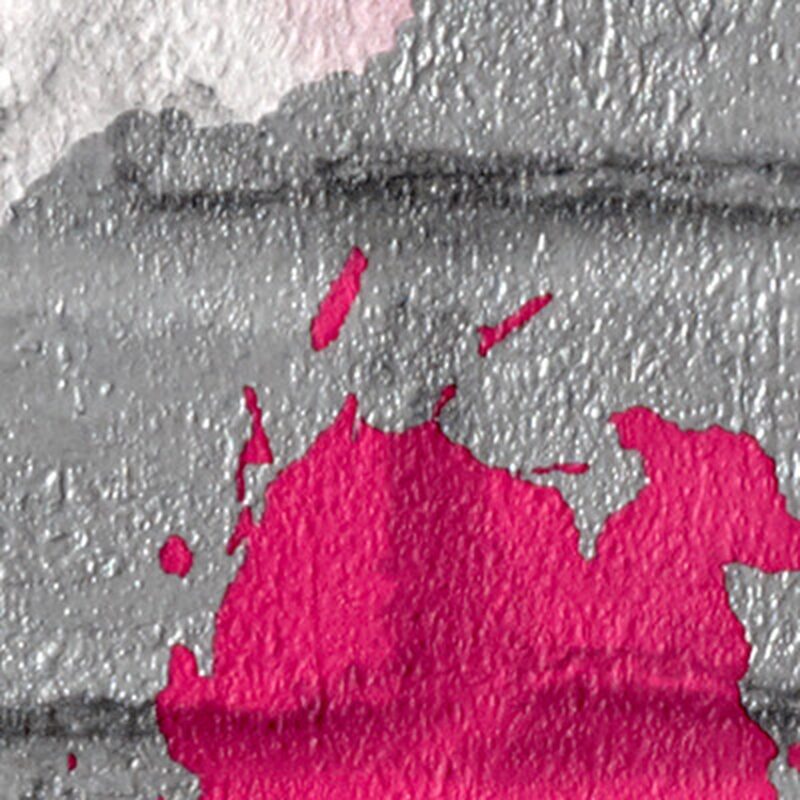Papier peint TAG STREET coloris argent