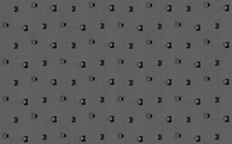 Papier peint vinyle GRIGIO coloris gris acier