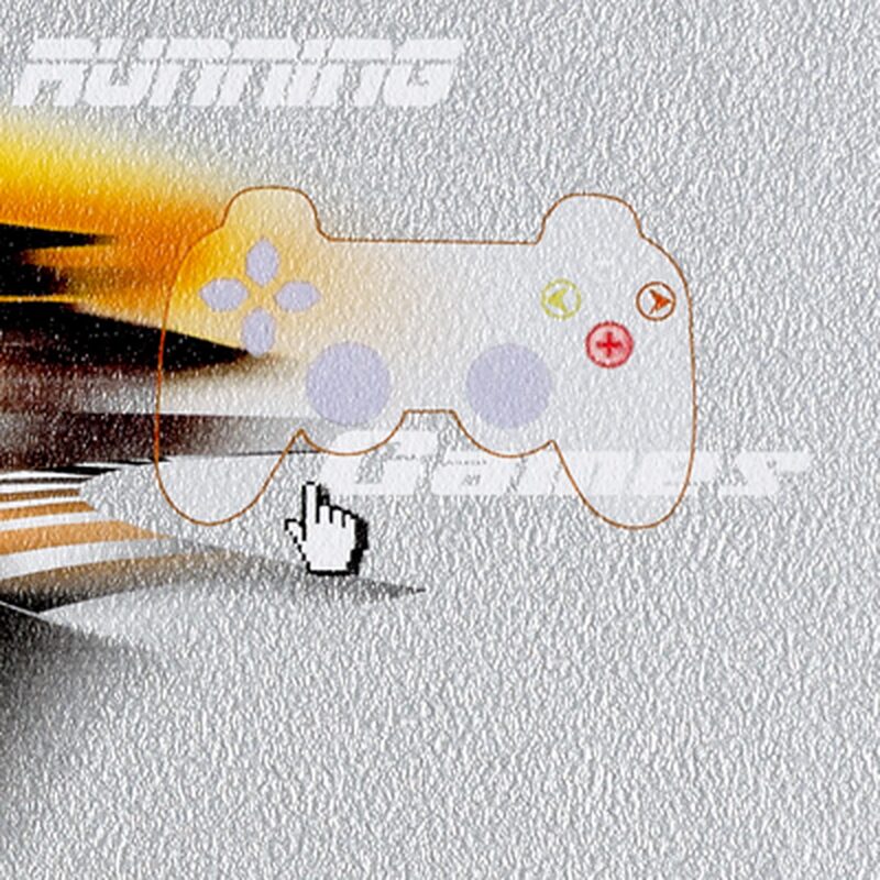 Papier peint ULTIMATE RUNNING coloris argent