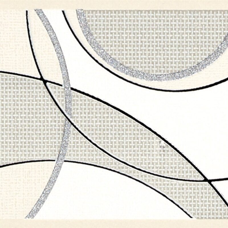 Frise vinyle DHARMA coloris blanc