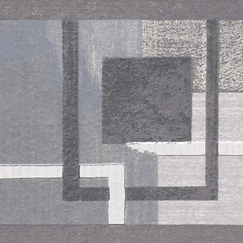 Frise vinyle LOUNGE coloris gris béton
