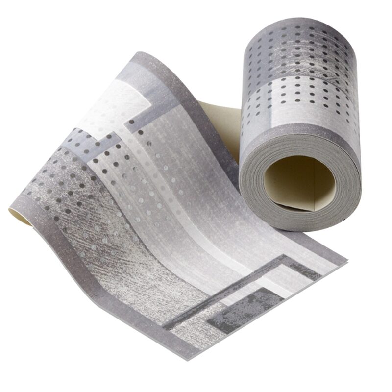 Frise vinyle LOUNGE coloris gris béton