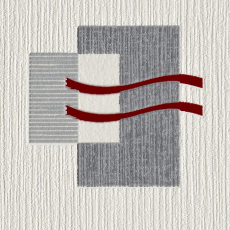 Papier peint vinyle GRIGIO coloris blanc