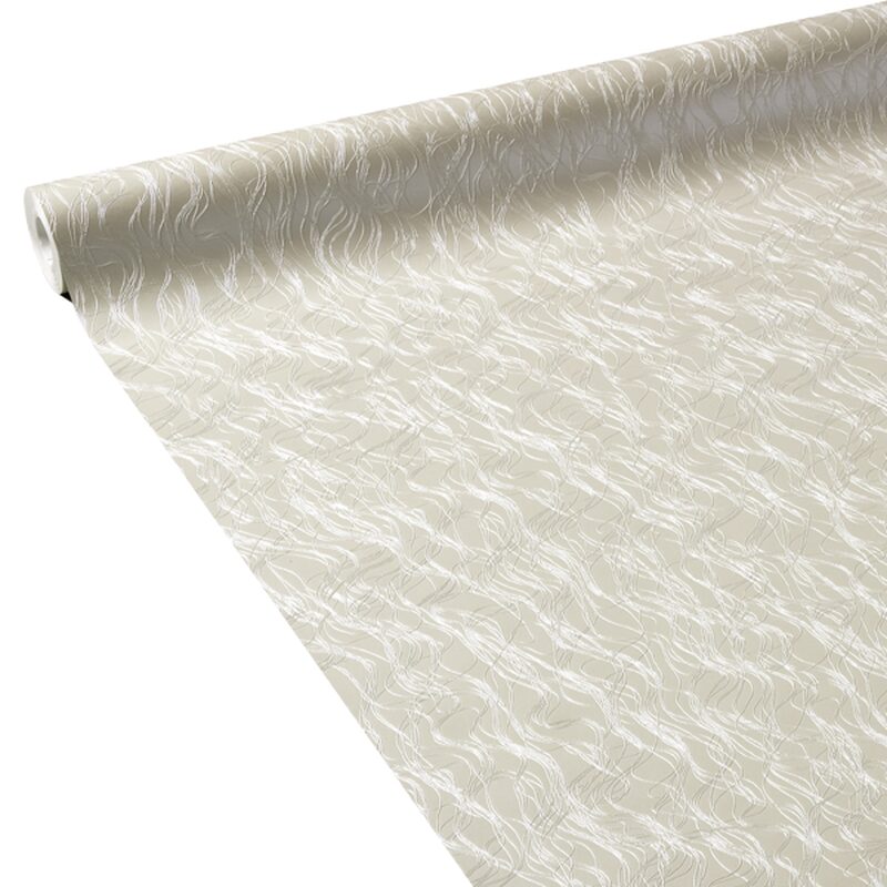 Papier peint intissé SOIE SAUVAGE coloris ivoire