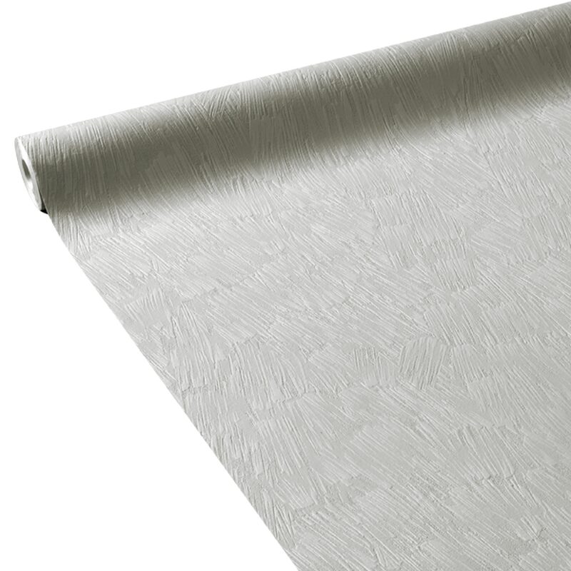 Papier peint intissé CLUB coloris gris perle