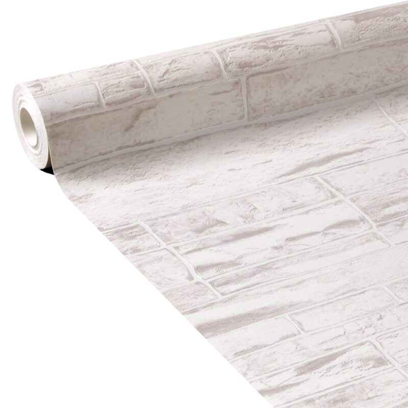 Papier peint intissé AUTHENTIC BRICK coloris calcaire