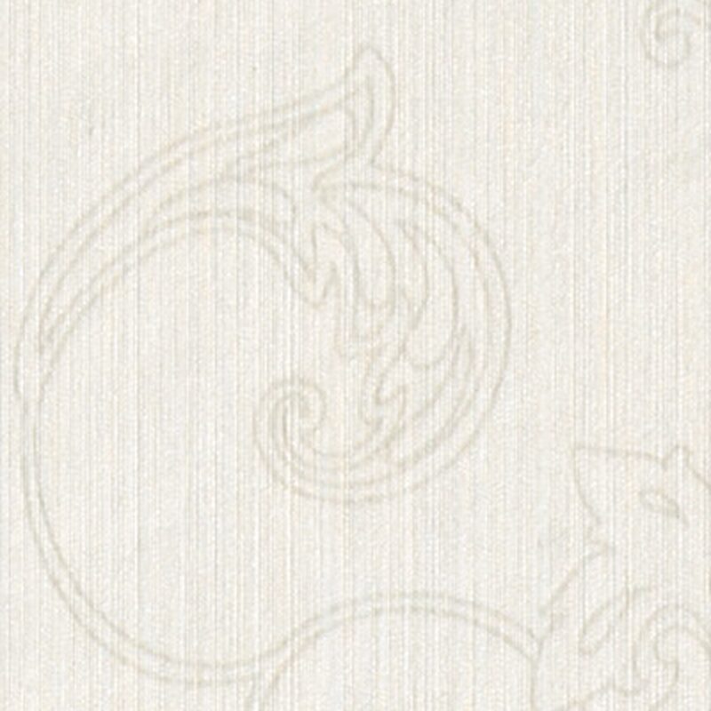 Textile sur intissé HAUTE COUTURE coloris blanc
