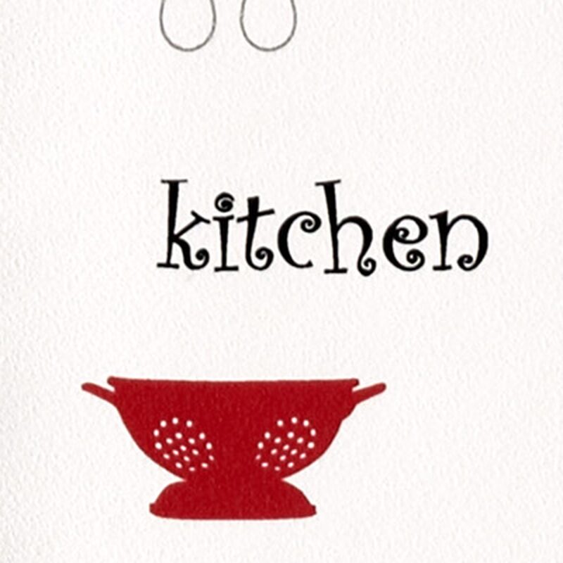 Papier peint KITCHEN DESIGN coloris blanc