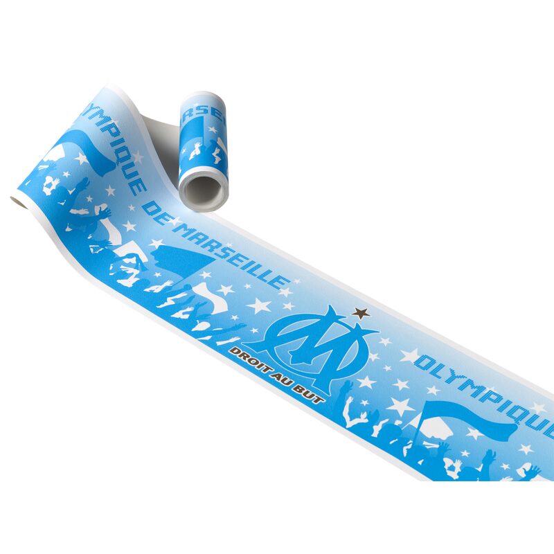 Frise OM OLYMPIQUE MARSEILLE coloris bleu ciel