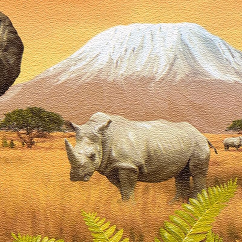 Frise KENYA coloris fauve