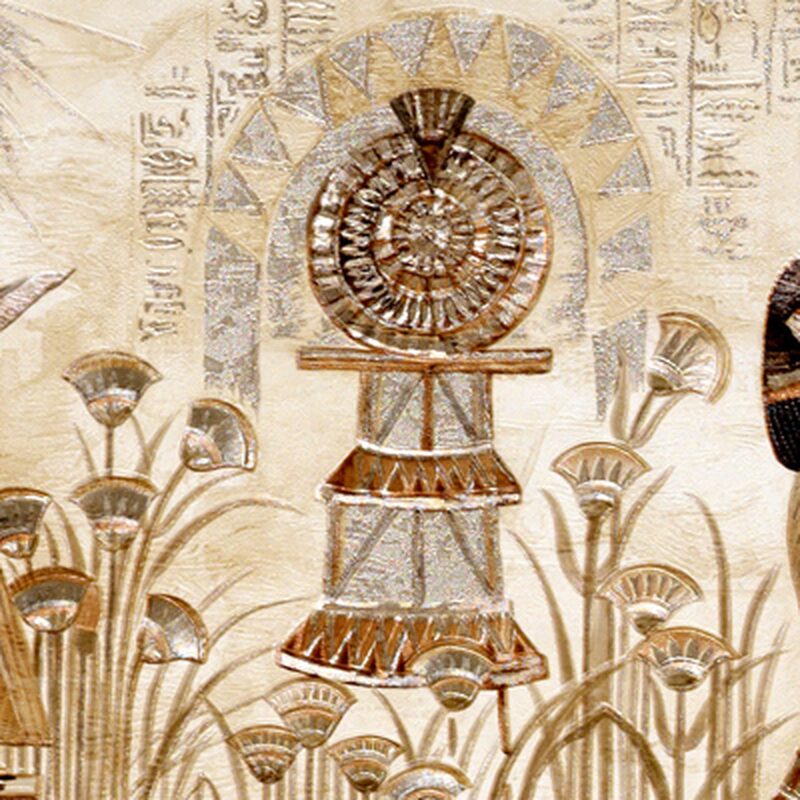 Frise EGYPTE coloris beige rosé