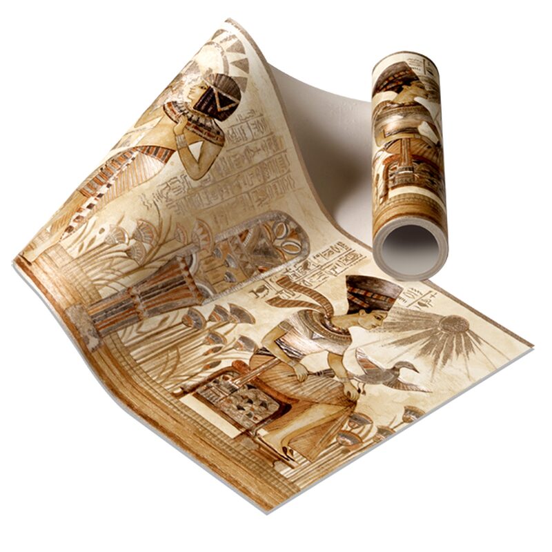 Frise EGYPTE coloris beige rosé