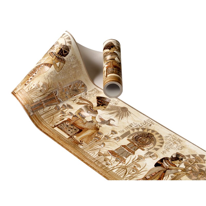 Frise EGYPTE coloris beige rosé