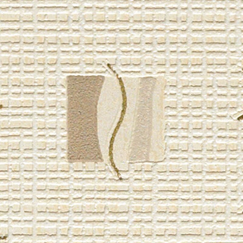 Frise vinyle MODERN WAVE coloris sable beige