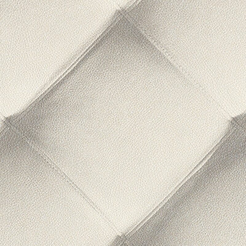 Papier peint intissé CAPITONNE DESIGN coloris gris de lin