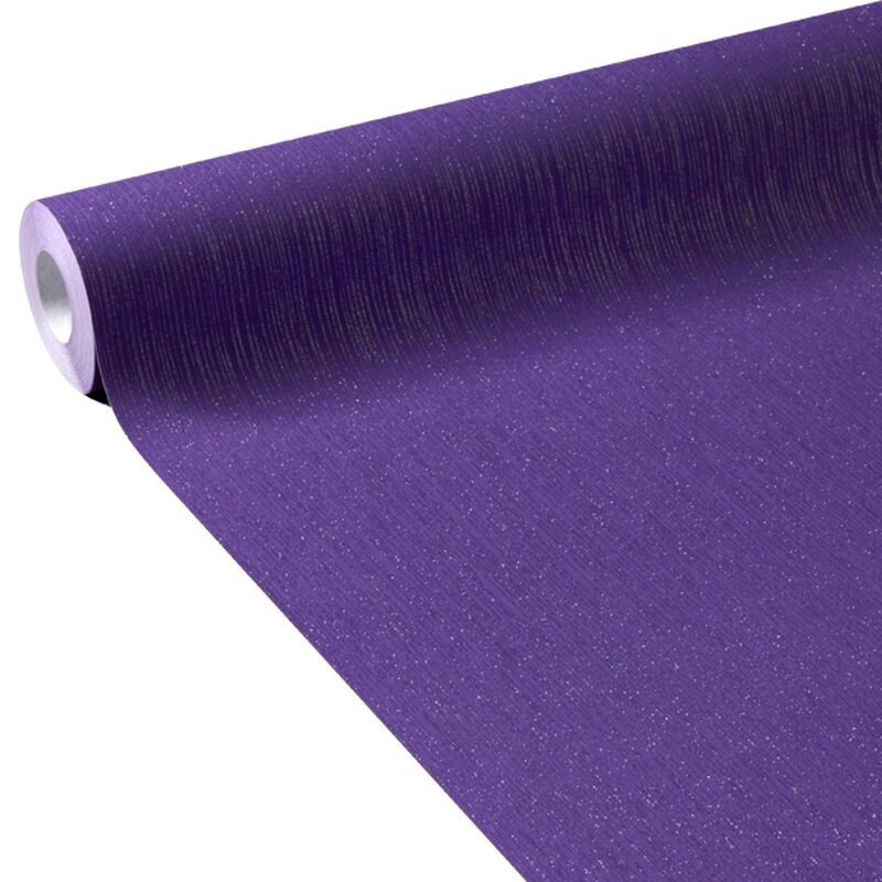 Papier peint intissé NOUKA coloris améthyste