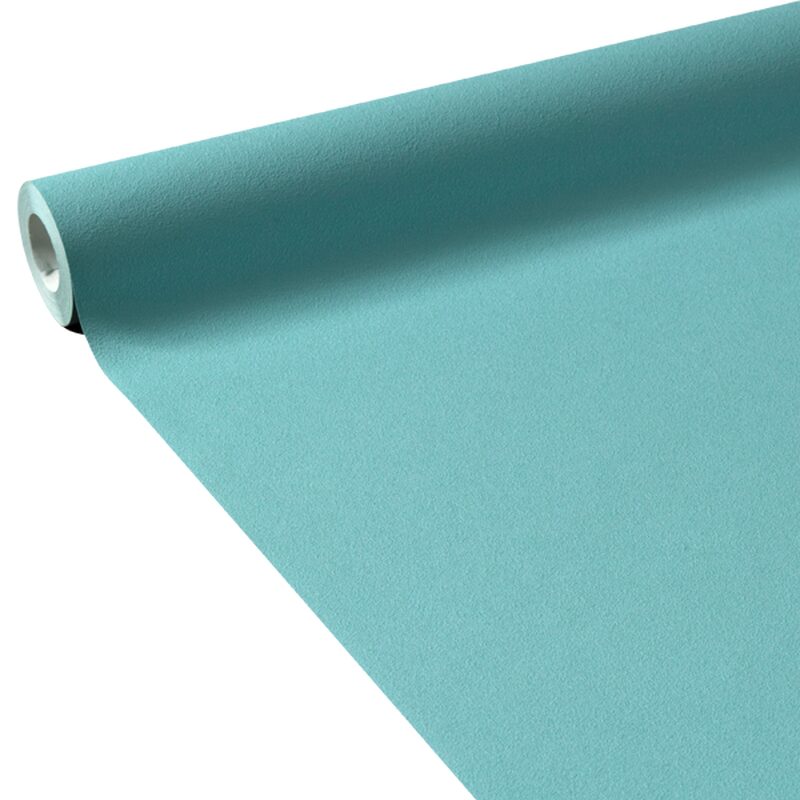 Papier peint intissé INFINITY coloris bleu turquoise