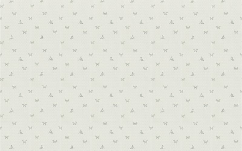 Papier peint intissé LITTLE SKULL coloris blanc