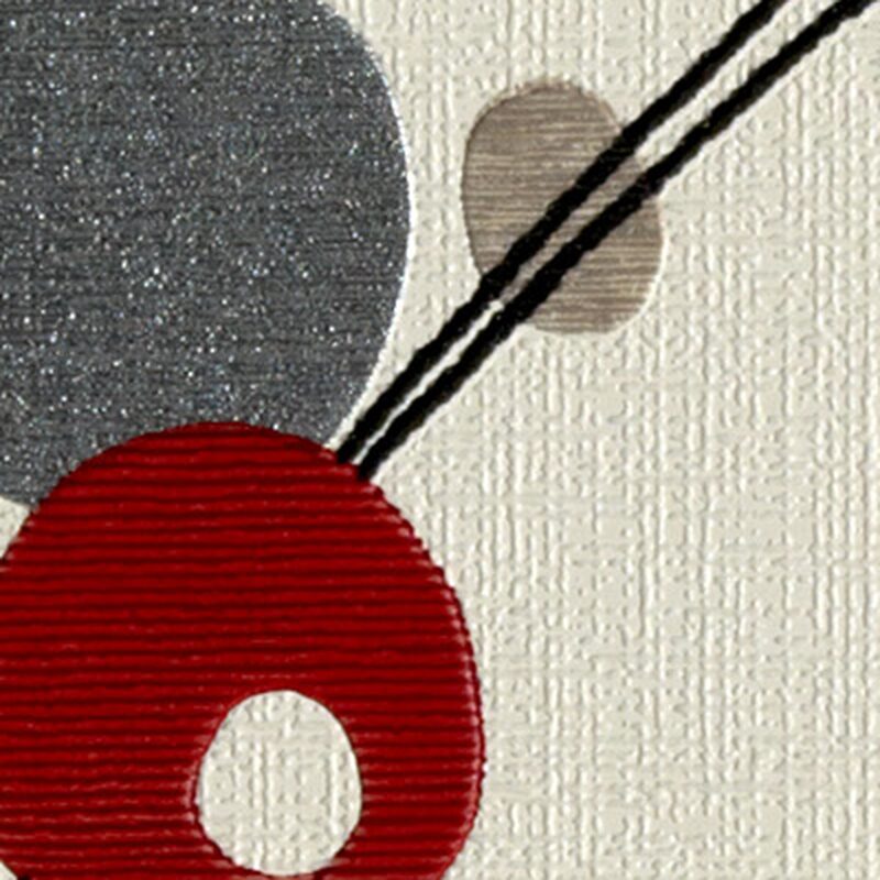 Papier peint vinyle FIESTA coloris écru