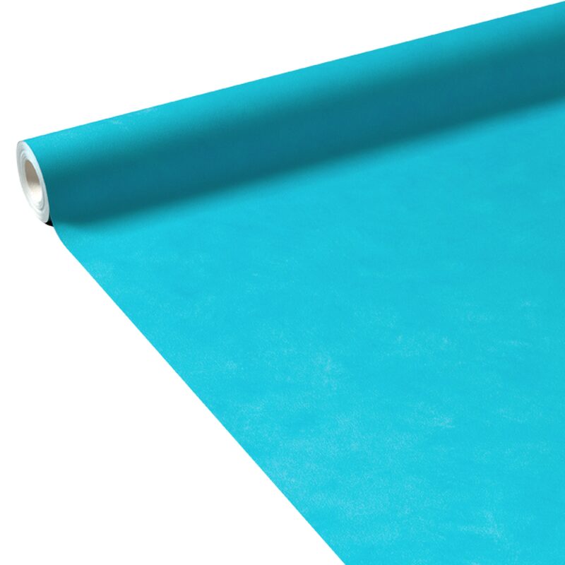 Papier peint VANINA coloris bleu turquoise