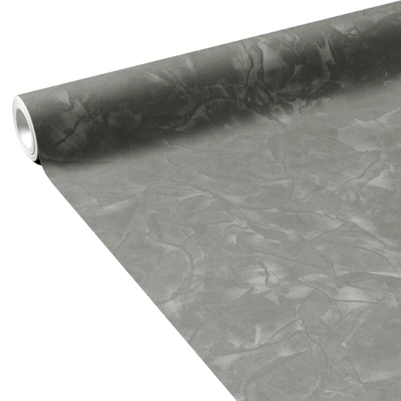 Papier peint intissé TADELAKT coloris gris acier