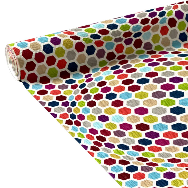 Papier peint intissé DIAMOND coloris blanc