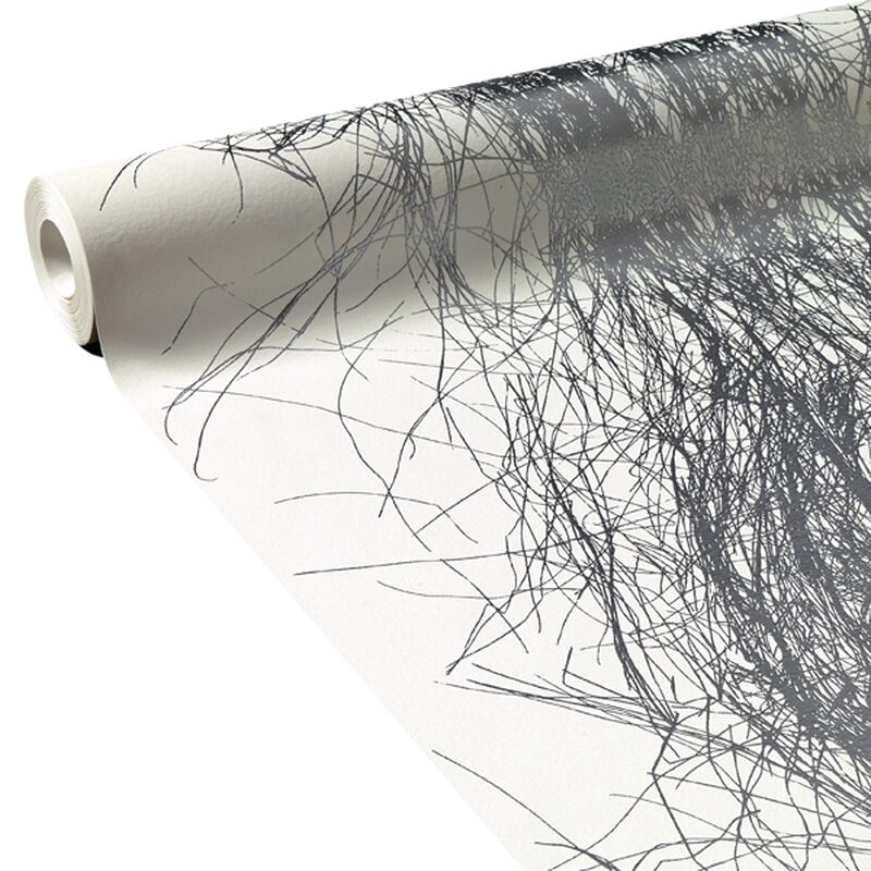 Papier peint intissé EVA coloris blanc