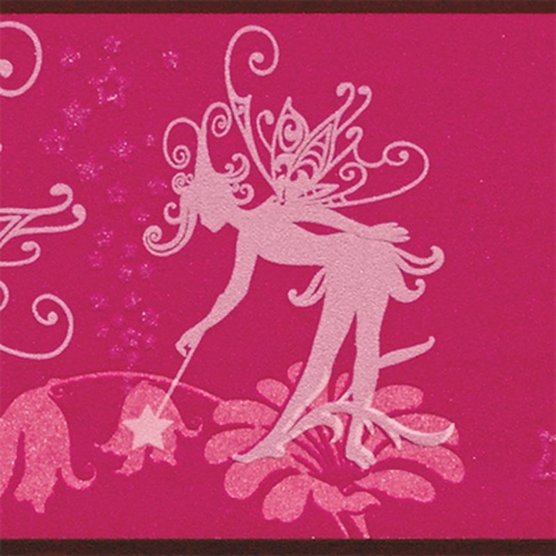 Frise vinyle RÊVE DE FÉE coloris rose pinky