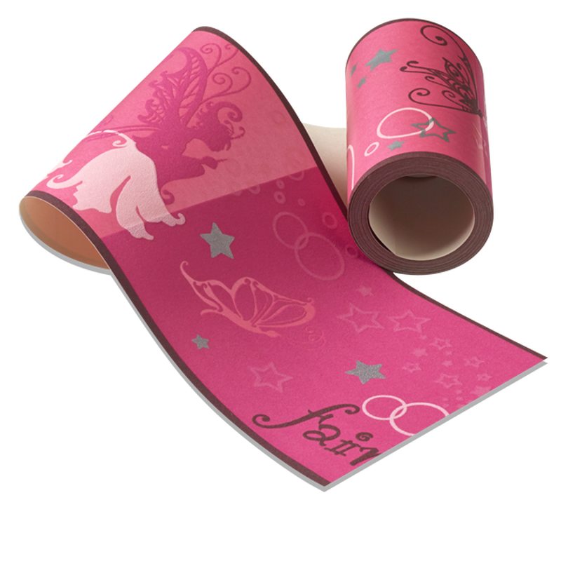 Frise vinyle RÊVE DE FÉE coloris rose pinky