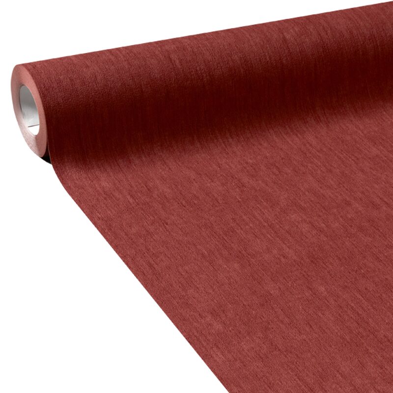 Papier peint intissé SENSATION coloris rouge framboise