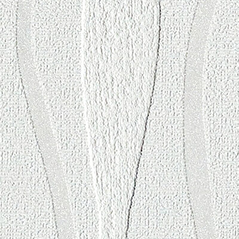 Papier peint vinyle ENTRELAC coloris blanc