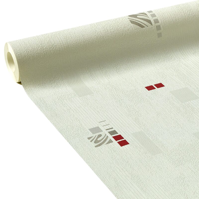 Papier peint intissé FANTAISY coloris blanc
