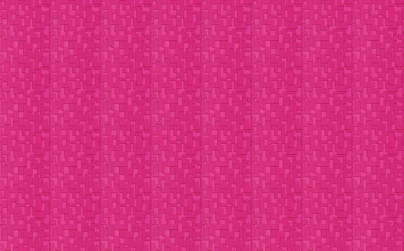 Papier peint intissé CRAZY CUBE coloris very pink