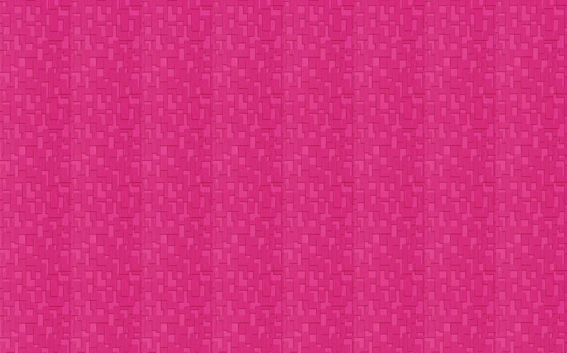 Papier peint intissé CRAZY CUBE coloris very pink