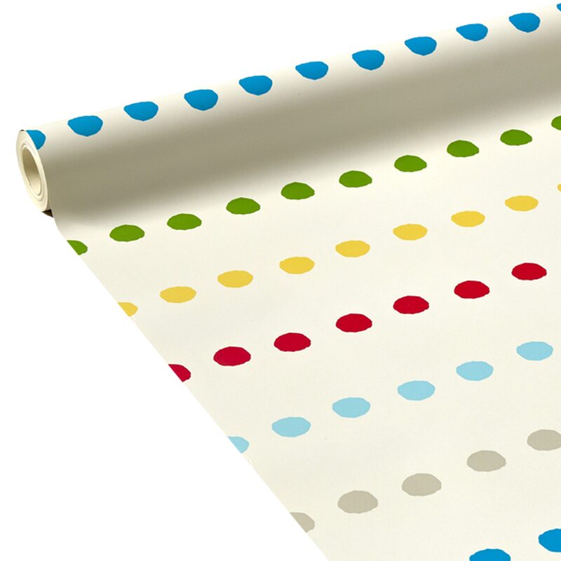 Papier peint LES PETITS POIS coloris multicolore