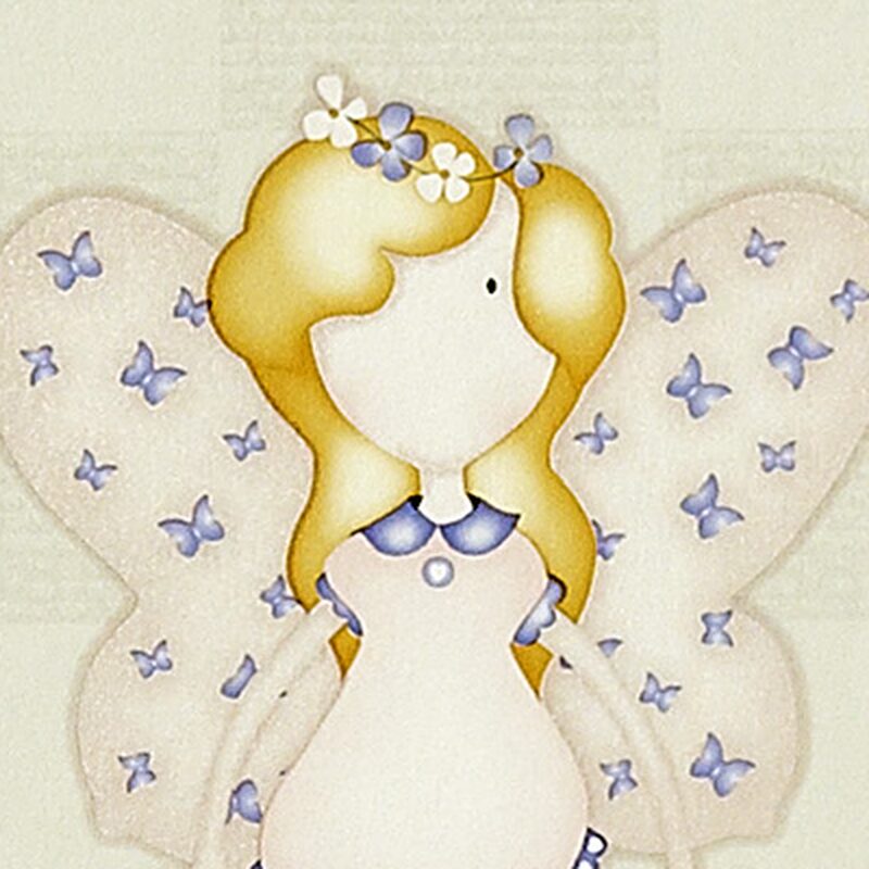 Papier peint FAIRY PARTY coloris flanelle