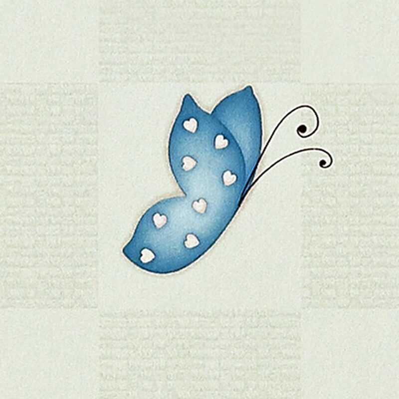 Papier peint BUTTERFLY PARTY coloris flanelle