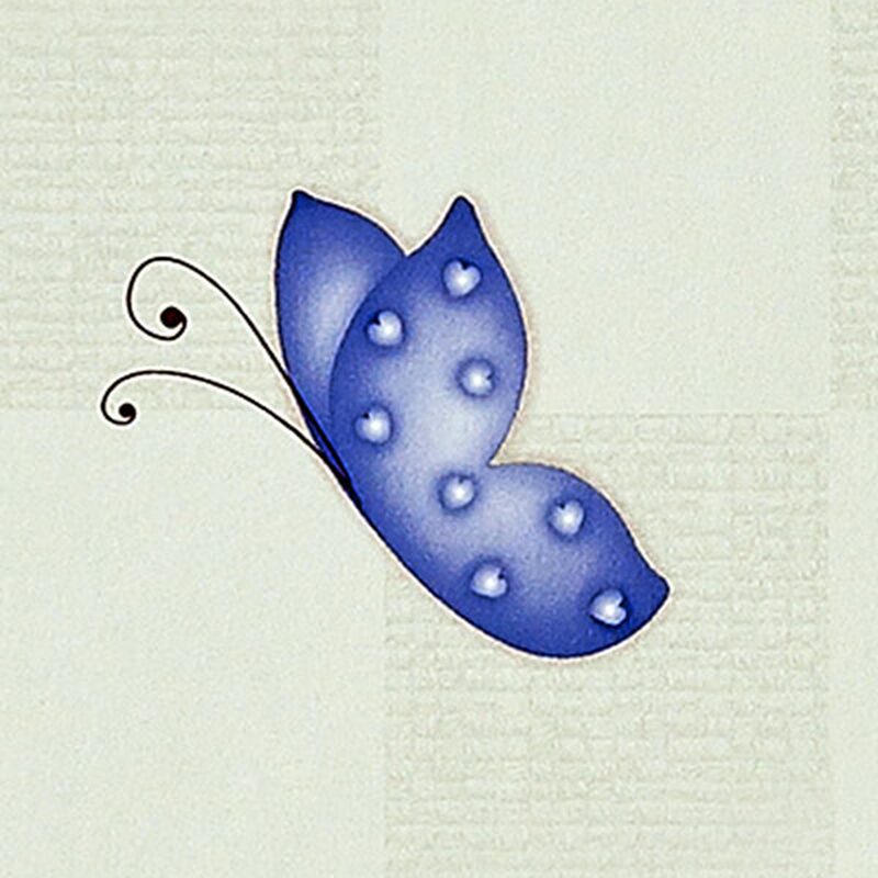 Papier peint BUTTERFLY PARTY coloris flanelle